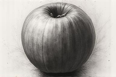 Portfolio-ready observational drawing prepared for art college application